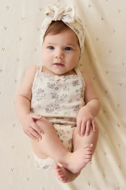Organic Cotton Bridget Singlet Bodysuit - Selena Tofu