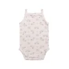 Organic Cotton Bridget Singlet Bodysuit - Sweet Pea Floral
