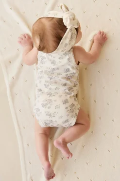 Organic Cotton Bridget Singlet Bodysuit - Selena Tofu