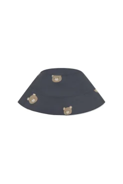 Organic Cotton Bucket Hat - Bobby Bears Shadow