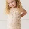 Organic Cotton Casey Top - Goldie Bouquet Pink Tint