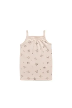Organic Cotton Casey Top - Goldie Bouquet Pink Tint