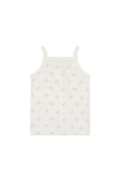 Organic Cotton Casey Top - Thelma Orchid