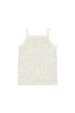 Organic Cotton Casey Top - Elodie Whisper White