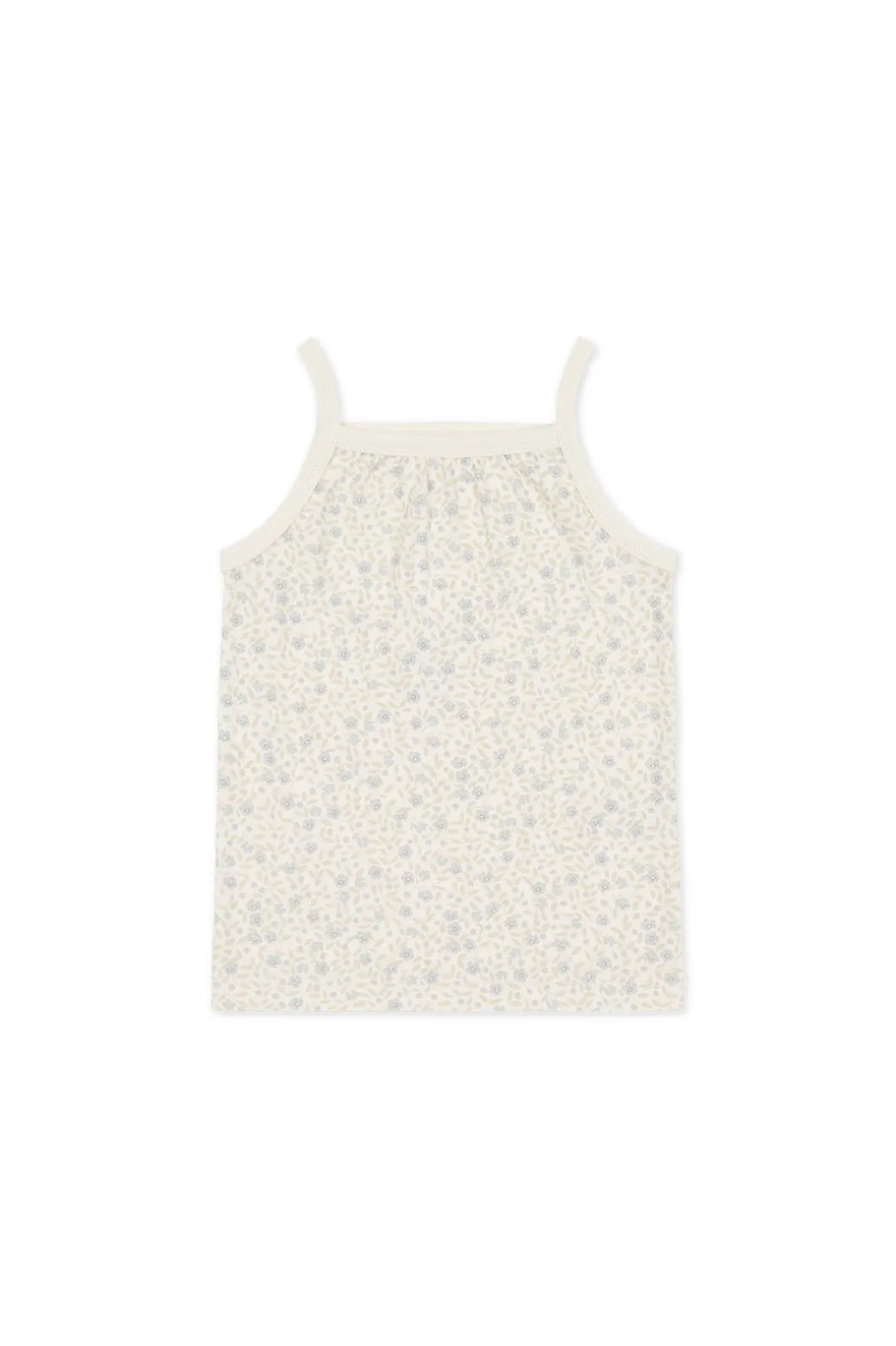 Organic Cotton Casey Top - Elodie Whisper White