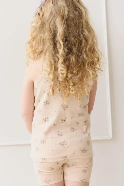 Organic Cotton Casey Top - Goldie Bouquet Pink Tint