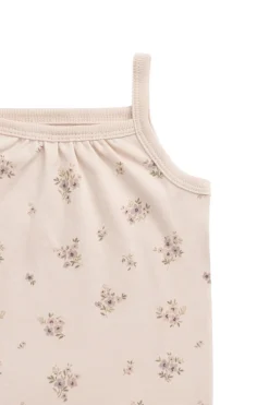 Organic Cotton Casey Top - Goldie Bouquet Pink Tint
