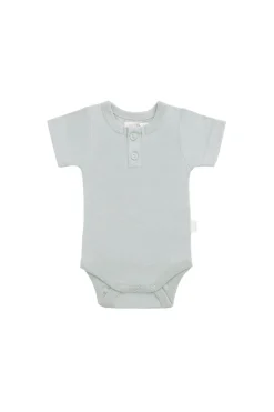 Organic Cotton Darcy Tee Bodysuit - Mineral