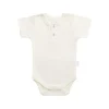 Organic Cotton Darcy Tee Bodysuit - Buttermilk