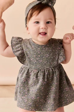 Organic Cotton Elianna Playsuit - Phoebe Lava