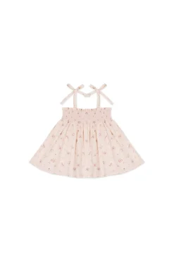 Organic Cotton Ellie Top - Petite Fleur Soft Peony