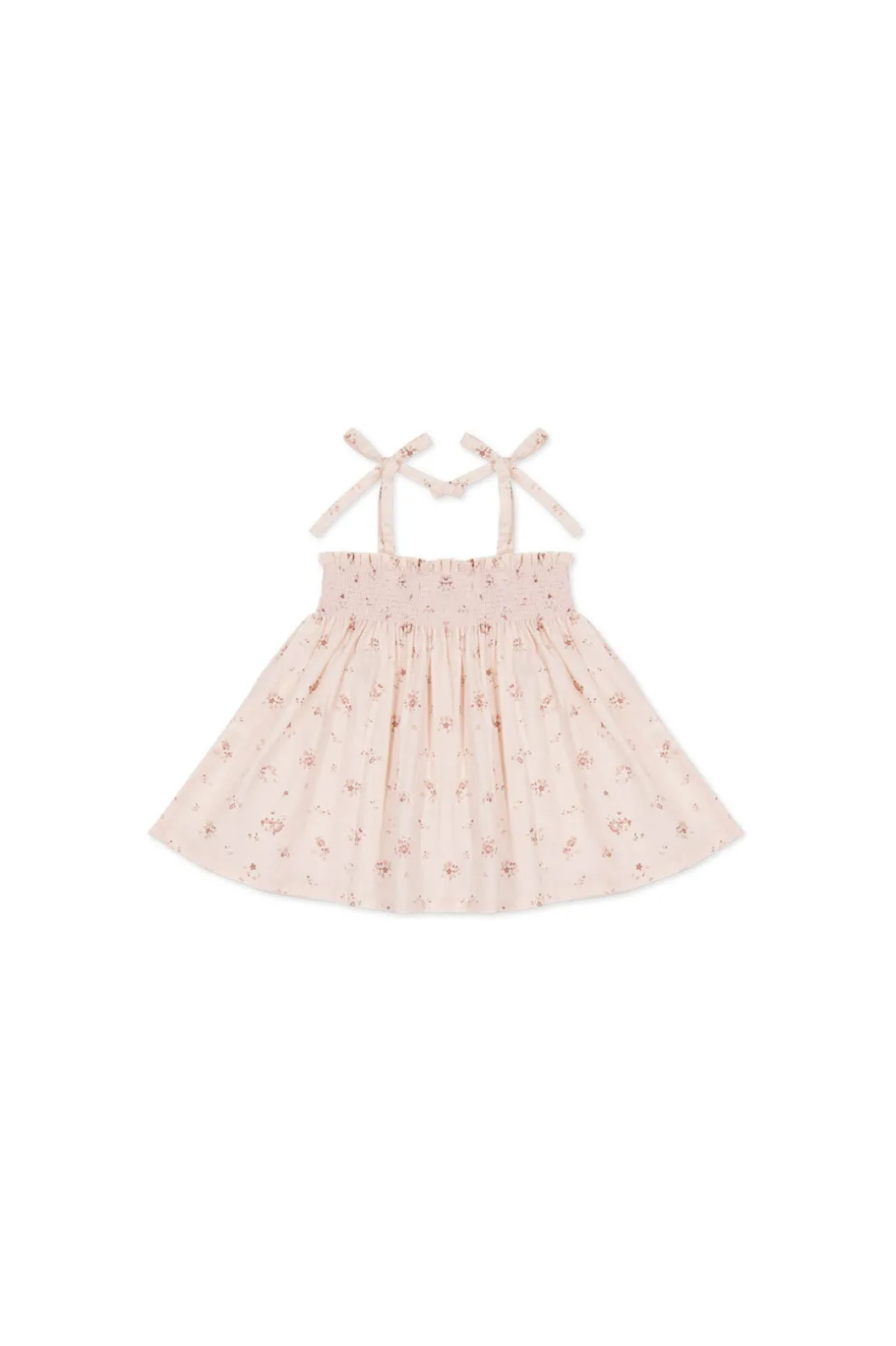 Organic Cotton Ellie Top - Petite Fleur Soft Peony