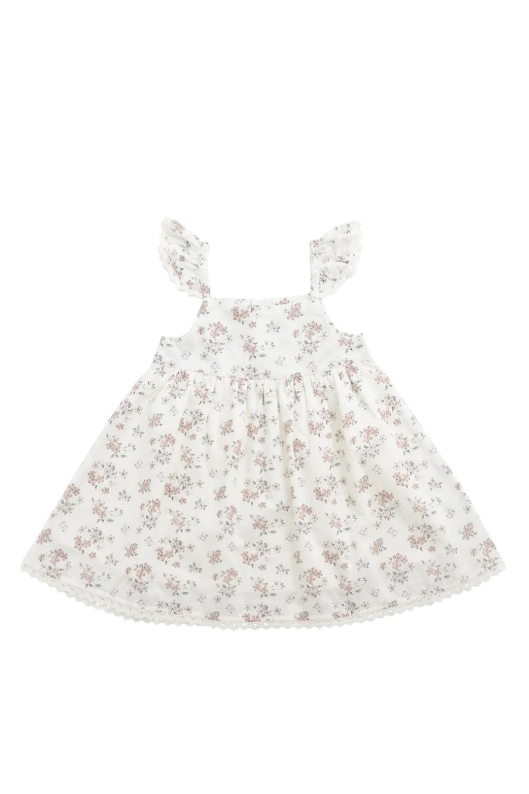 Organic Cotton Elodie Dress - Selena Blush