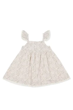 Organic Cotton Elodie Dress - Fifi Violet