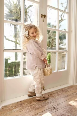 Organic Cotton Elodie Pant - Fifi Violet