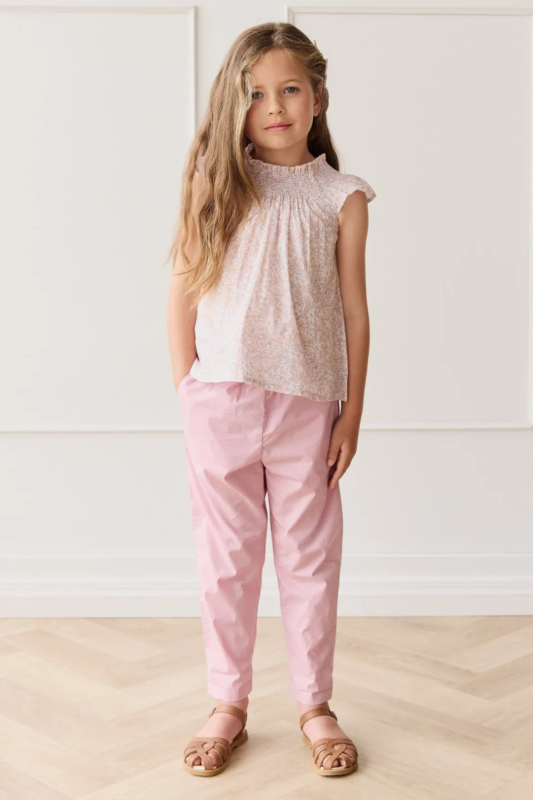 Organic Cotton Elodie Pant - Flora
