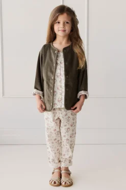 Organic Cotton Elodie Pant - Selena Blush