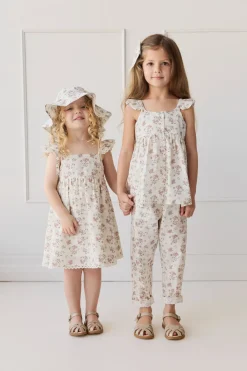 Organic Cotton Elodie Pant - Selena Blush