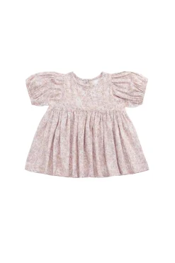 Organic Cotton Elodie Top - Chloe Mauve