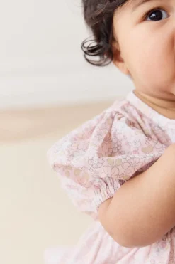 Organic Cotton Elodie Top - Chloe Mauve