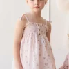 Organic Cotton Emelia Short - Petite Fleur Soft Peony