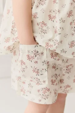 Organic Cotton Emelia Short - Selena Blush