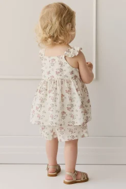 Organic Cotton Emelia Short - Selena Blush