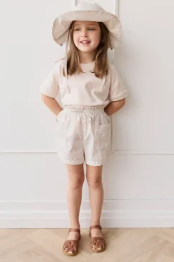 Organic Cotton Emelia Short - Azra Slightly Pink