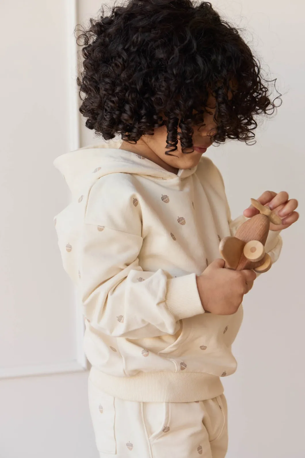 Organic Cotton Erol Hoodie - Acorns Whitecap Gray