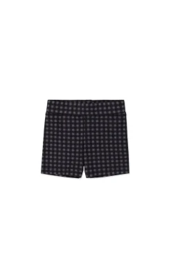 Organic Cotton Everyday Bike Short - Gingham Night