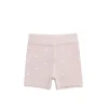 Organic Cotton Everyday Bike Short - Petite Heart Old Rose