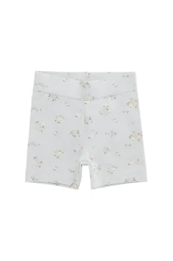 Organic Cotton Everyday Bike Short - Petite Fleur Blue