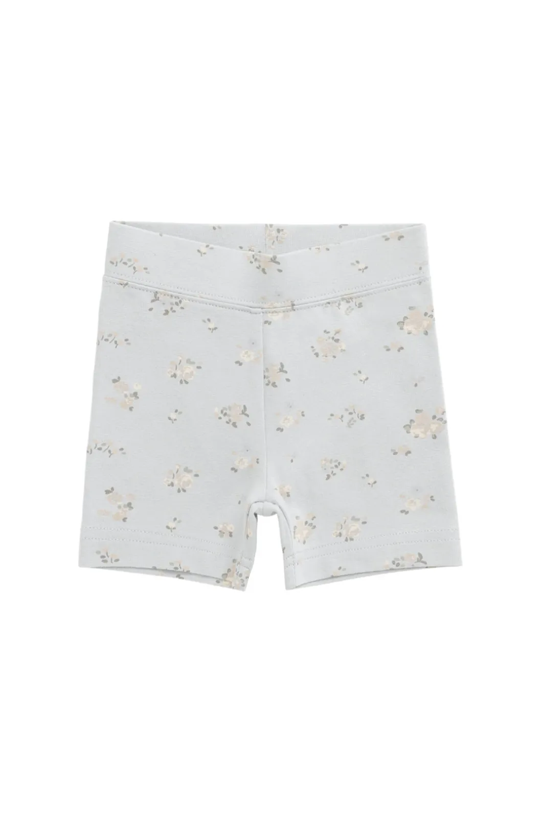 Organic Cotton Everyday Bike Short - Petite Fleur Blue
