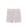 Organic Cotton Everyday Bike Short - Amber Floral Lilac Ash