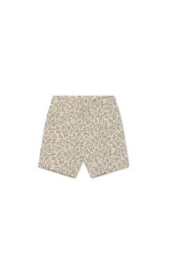 Organic Cotton Everyday Bike Short - Ariella Eggnog