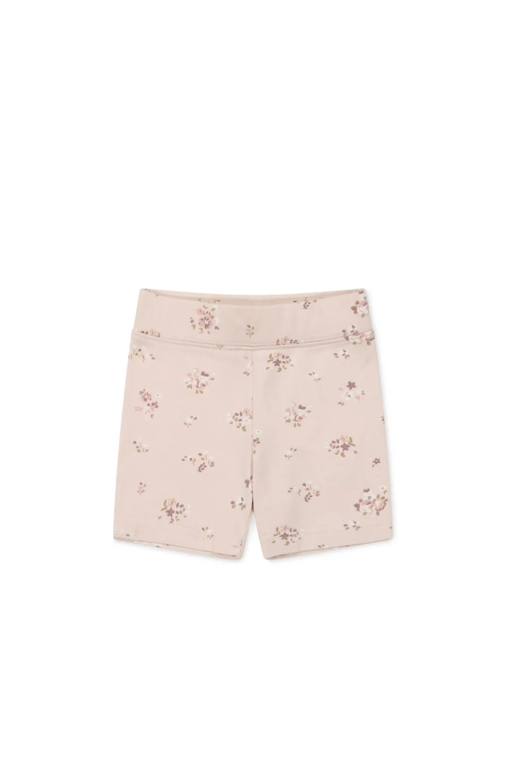 Organic Cotton Everyday Bike Short - Petite Fleur Soft Peony