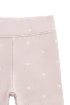 Organic Cotton Everyday Bike Short - Petite Heart Old Rose