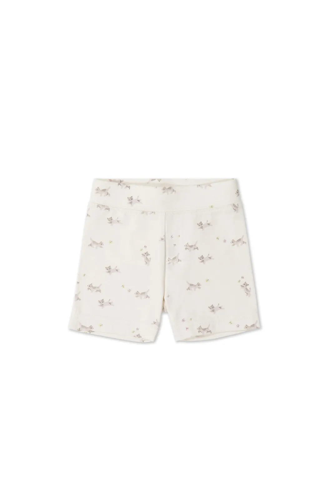 Organic Cotton Everyday Bike Short - Playful Kittens