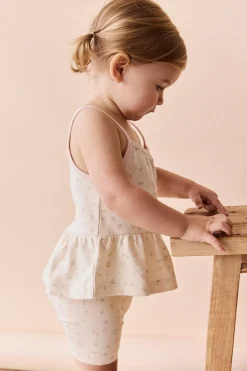 Organic Cotton Everyday Bike Short - Briella Whisper