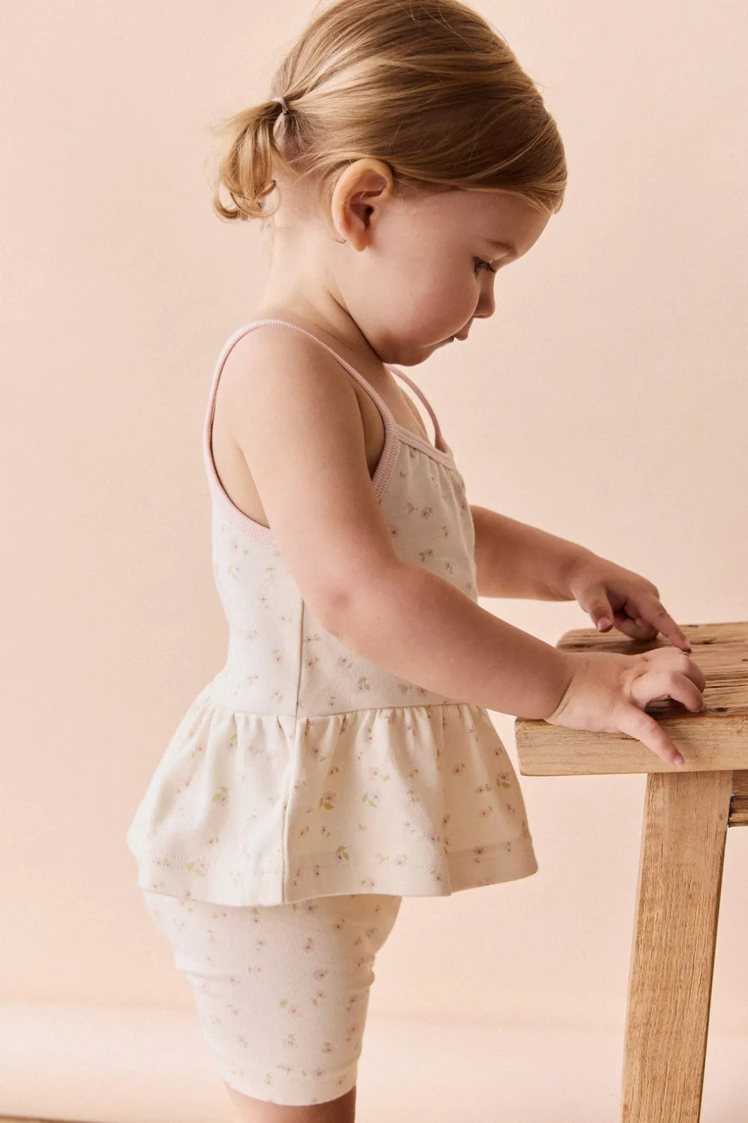 Organic Cotton Everyday Bike Short - Briella Whisper