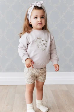 Organic Cotton Everyday Bike Short - April Eggnog