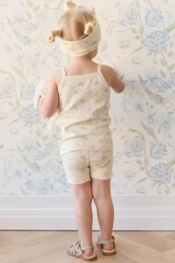 Organic Cotton Everyday Bike Short - Thelma Orchid