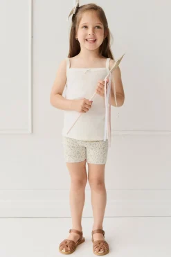 Organic Cotton Everyday Bike Short - Adnola Floral