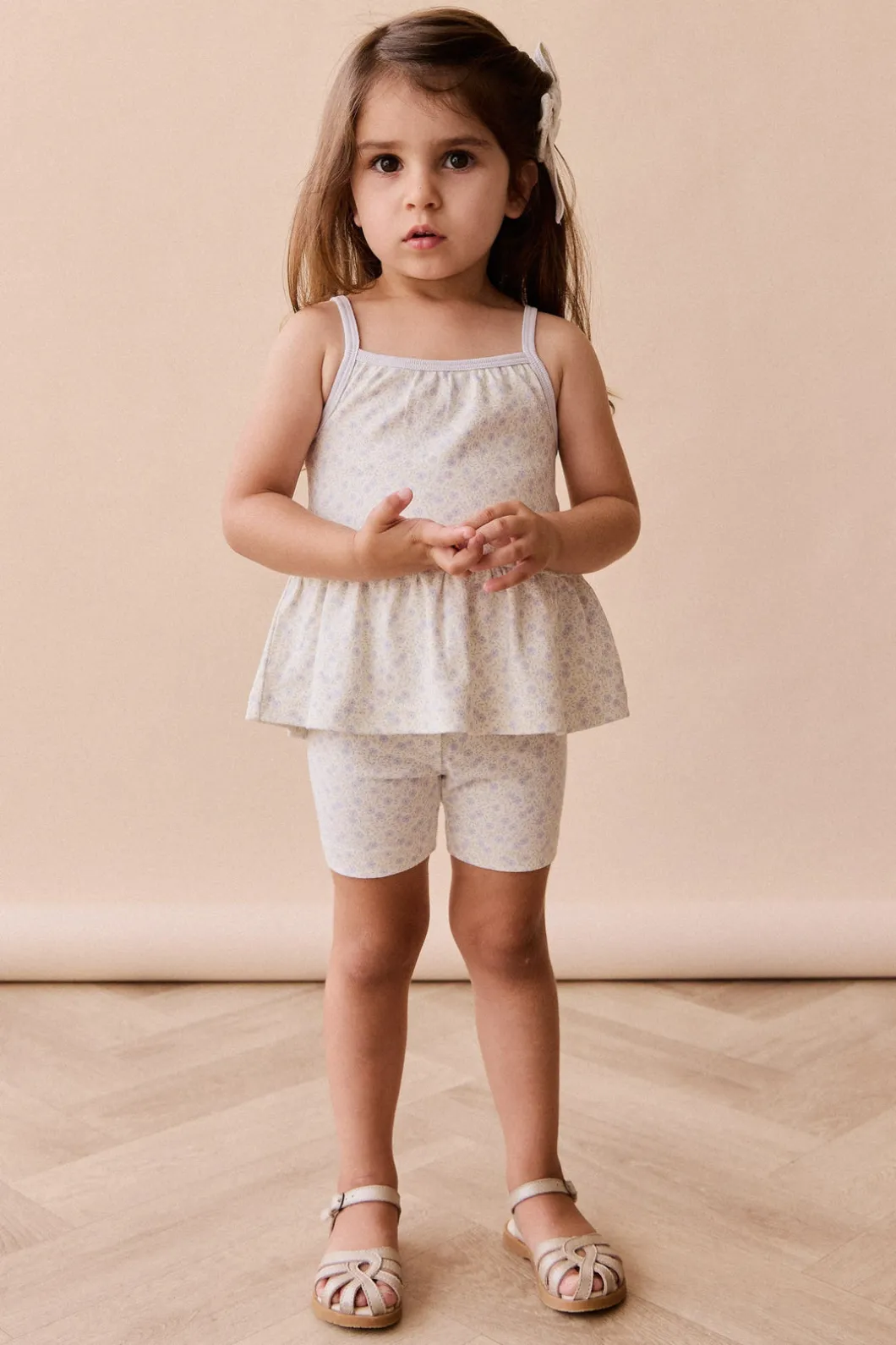 Organic Cotton Everyday Bike Short - Emmy Lilac