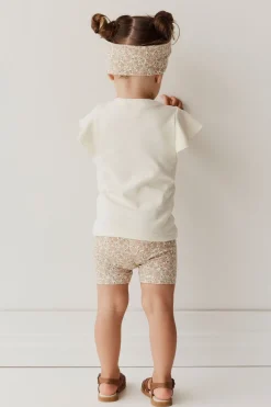 Organic Cotton Everyday Bike Short - Chloe Egret