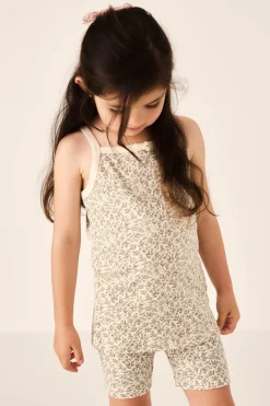 Organic Cotton Everyday Bike Short - Ariella Eggnog