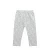 Organic Cotton Everyday Legging - Claudette Pearl Blue