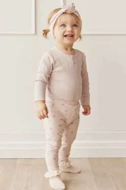Organic Cotton Everyday Legging - Meredith Violet