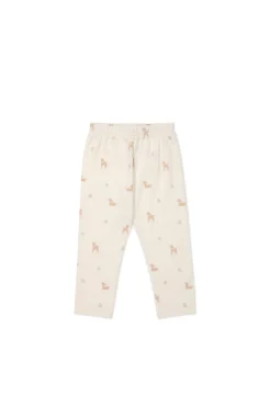 Organic Cotton Everyday Legging - Fable Deer Cloud
