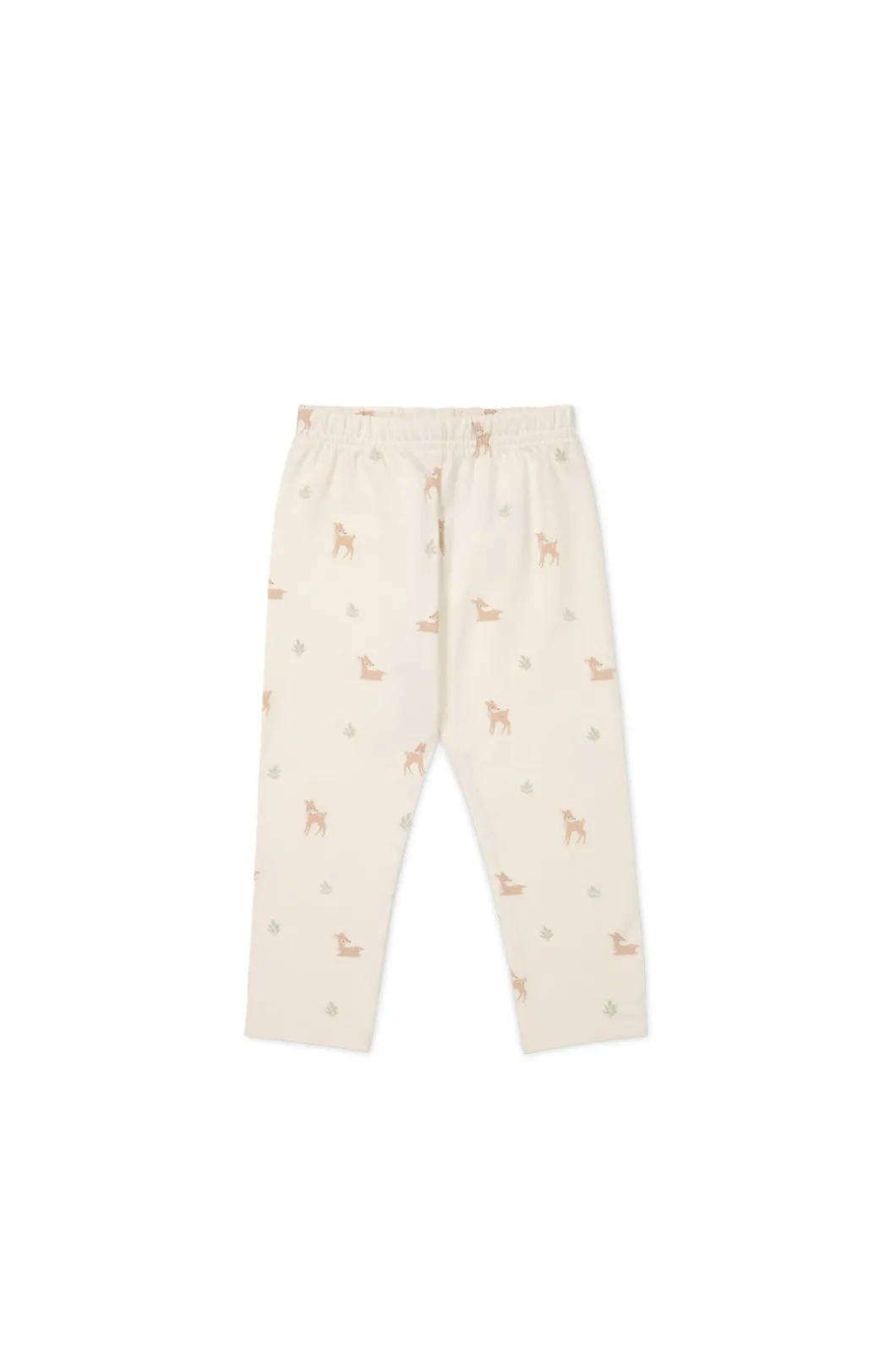 Organic Cotton Everyday Legging - Fable Deer Cloud